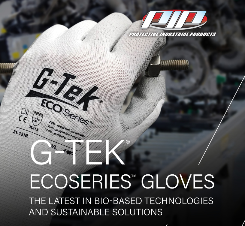 PIP® G-Tek® ECO Series™ Recycled Fiber Work Gloves
